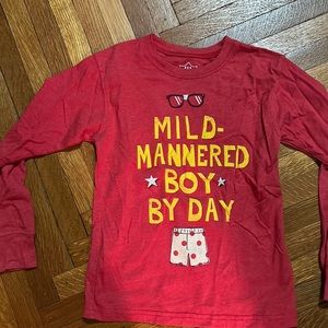 Long sleeve shirt size 5